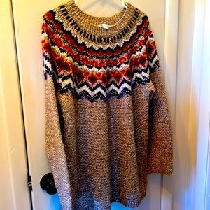 J.Jill tunic type soft women’s sweater.